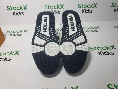Louis Vuitton LV Trainer Sneaker Black White XD CK24071803 review Stockxkicksvip 06