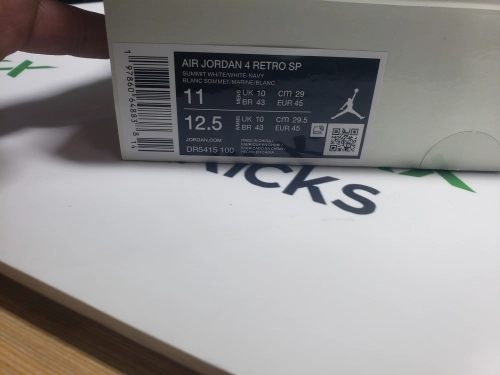 PK God Batch Jordan 4 Retro SB SP Navy DR5415-100 review 