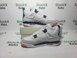 PK God Batch Jordan 4 Retro SB SP Navy DR5415-100 review Stockxkicksvip  07