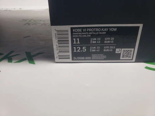 Nike Kobe 6 Kay Yow Think Pink 429659-601 review 