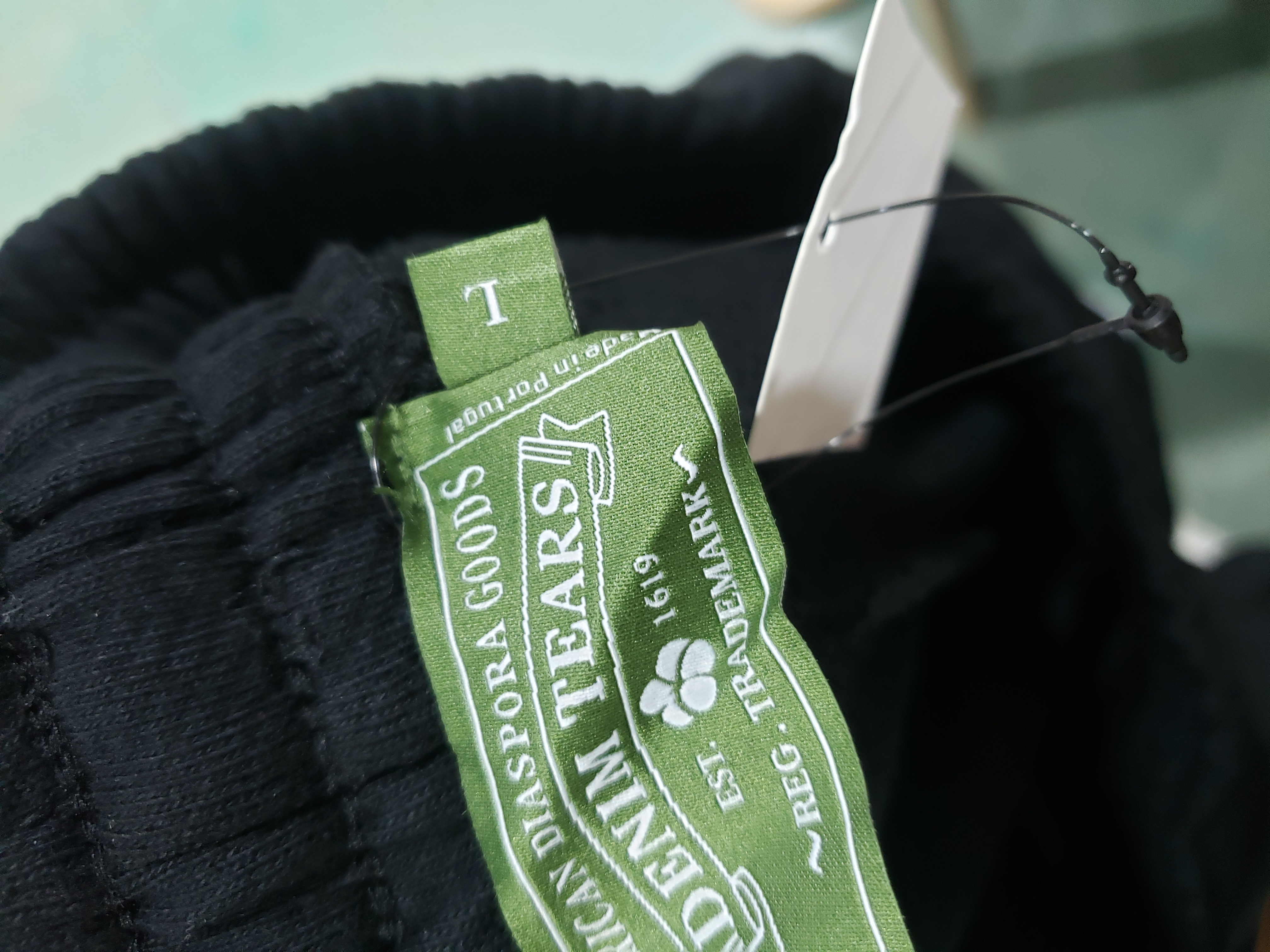 Denim Tears The Cotton Wreath Sweatpants Black review Stockxkicksvip 03