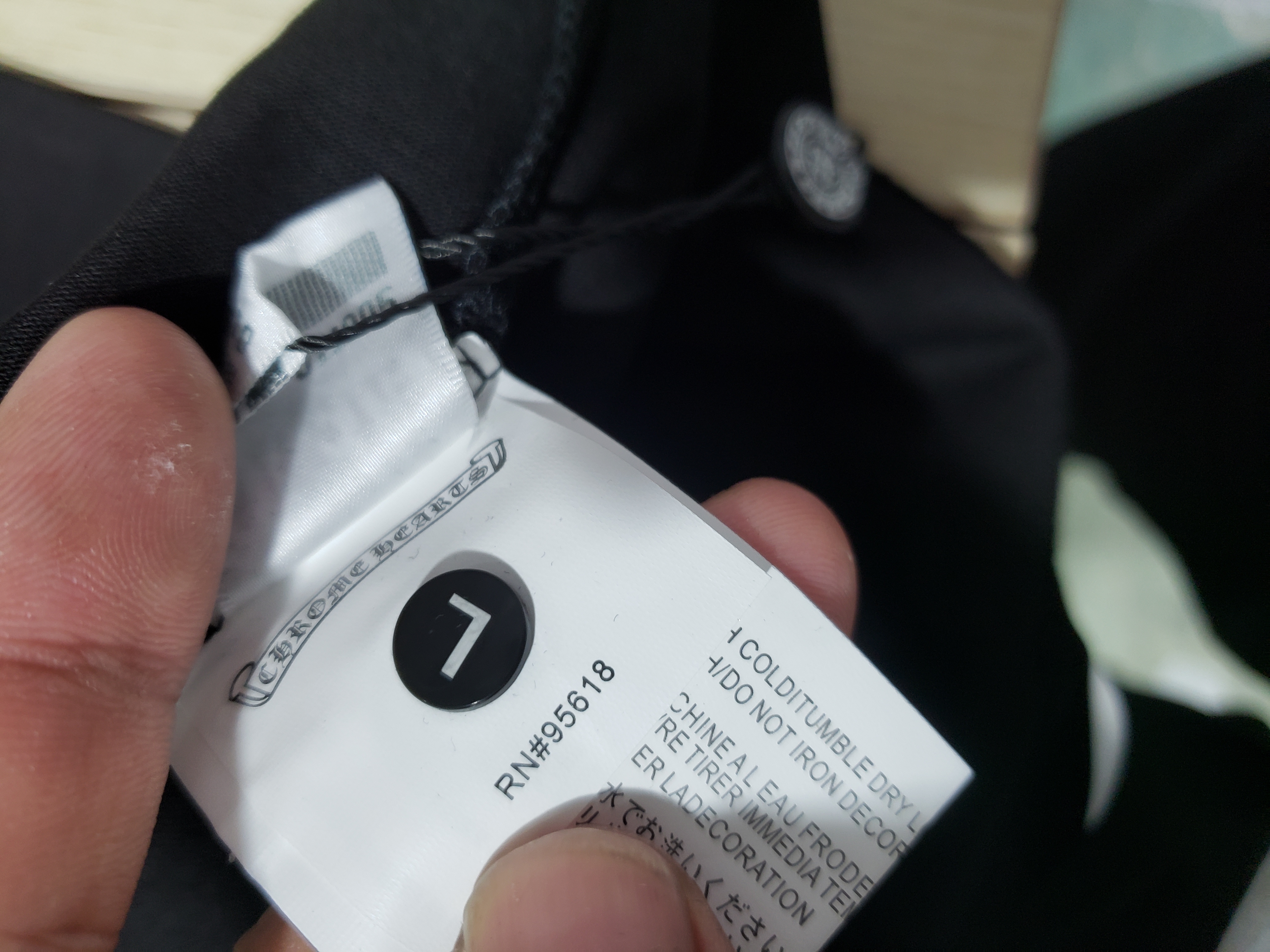 CHROME HEARTS T-Shirt K6028 review Stockxkicksvip 04