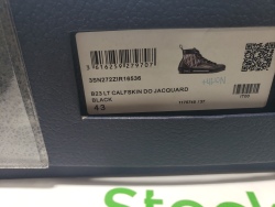 Dior B23 High-Top Sneaker Black Maxi Dior Oblique Jacquard 3SH126ZXX_H969 review Stockxkicksvip 01