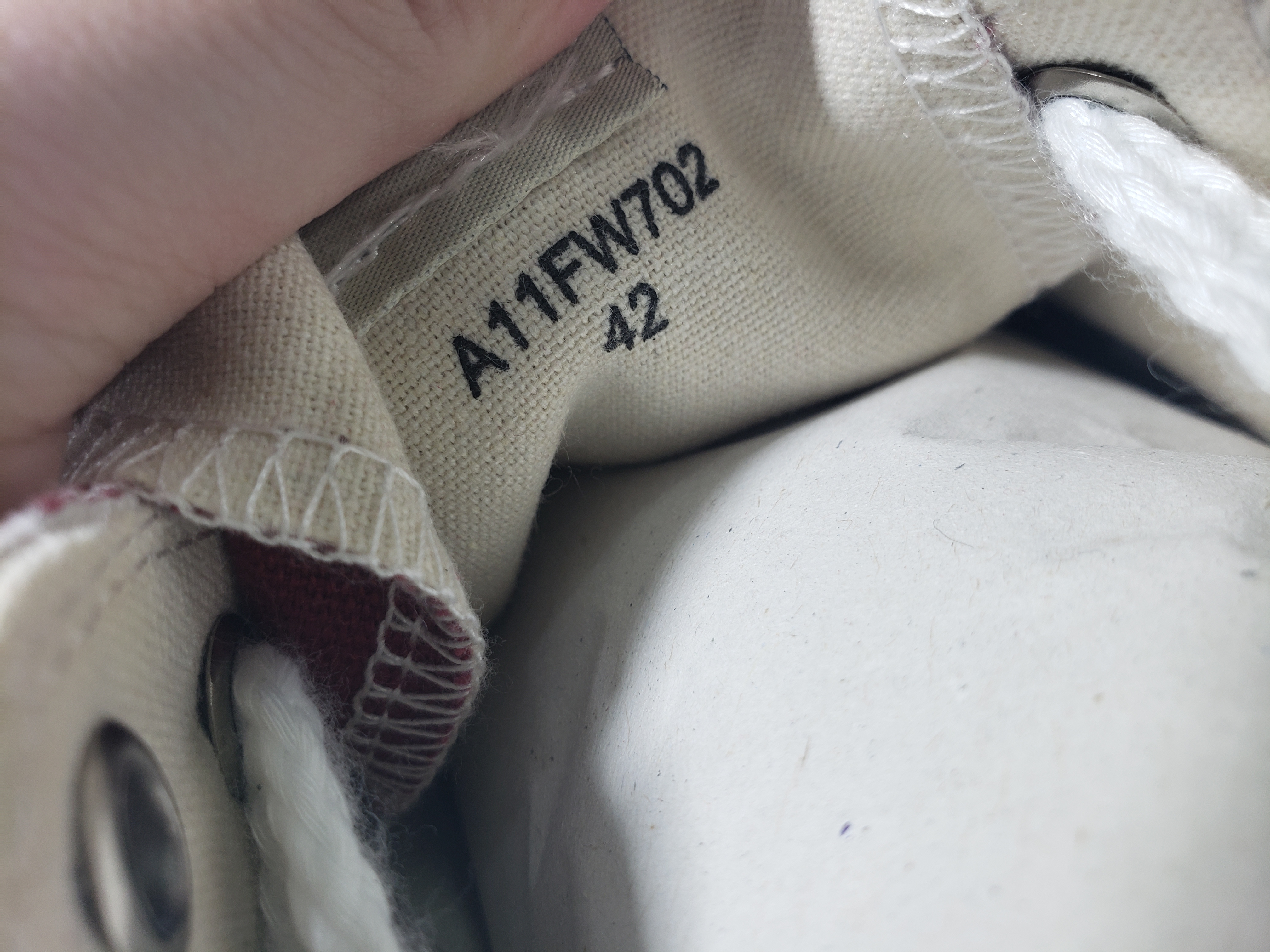 MIHARA YASUHIRO White Red NO.804 review Stockxkicksvip 05