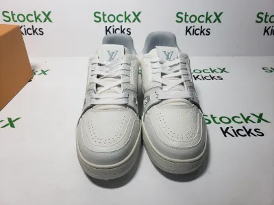 Louis Vuitton Trainer White Litchi Pattern FD0221 review Stockxkicksvip 02