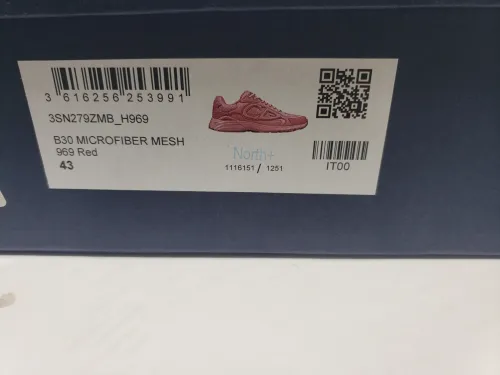 Dior B30 x Stone Island Sneaker Red CK241115 review 