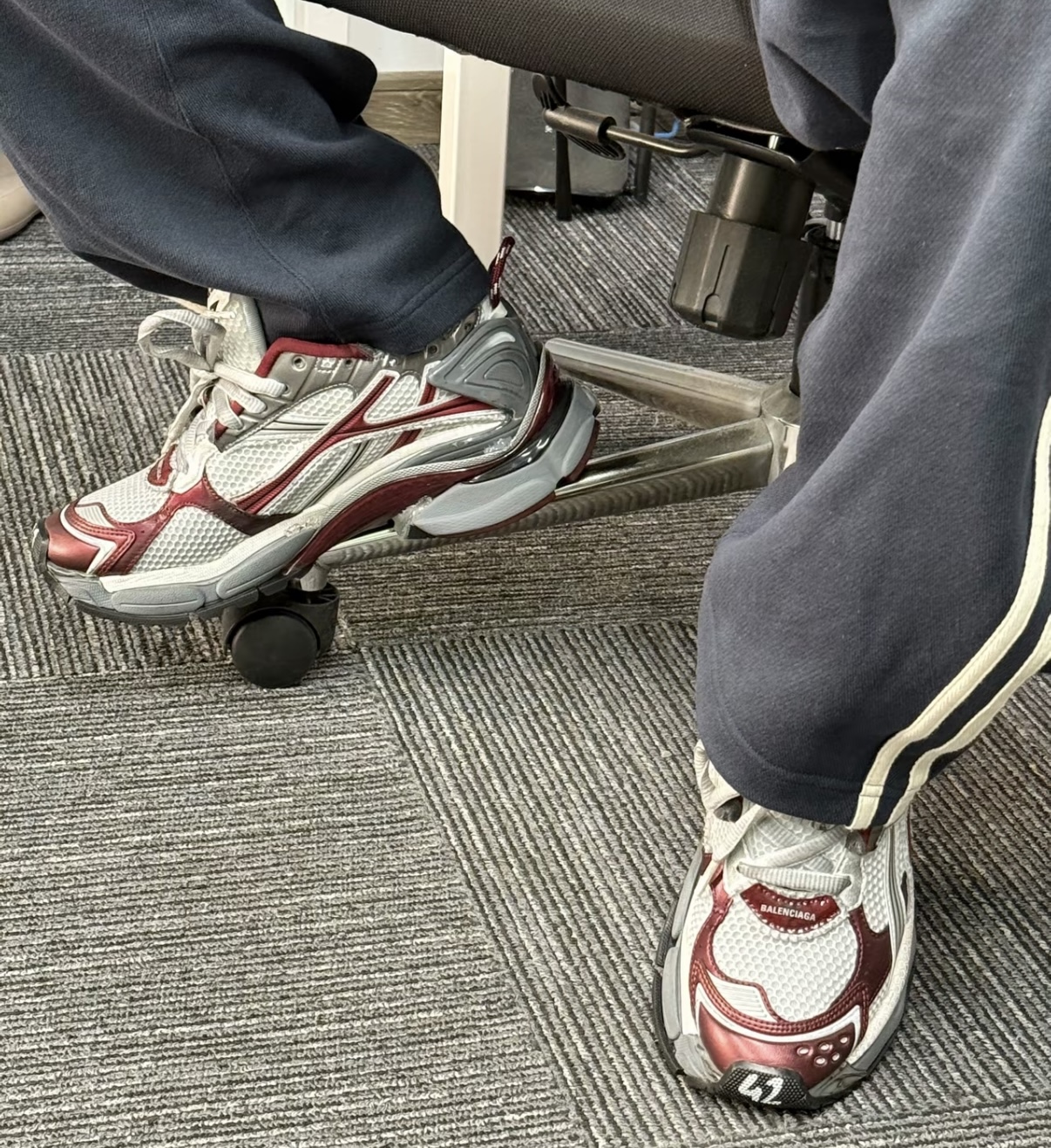 Balenciaga Runner White Wine Red review Dany Diaz