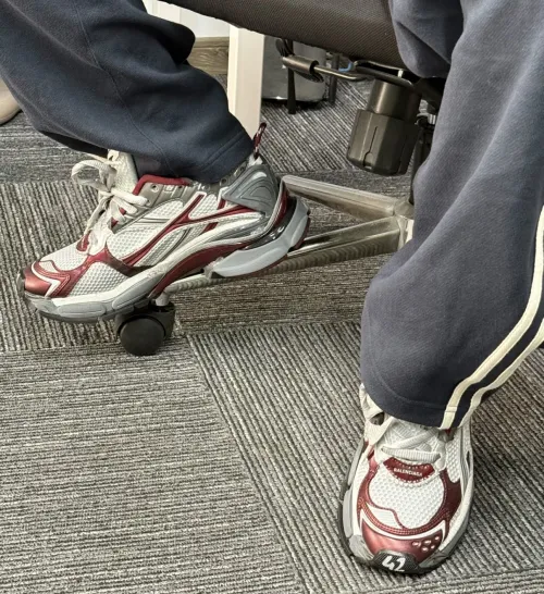 Balenciaga Runner White Wine Red review 