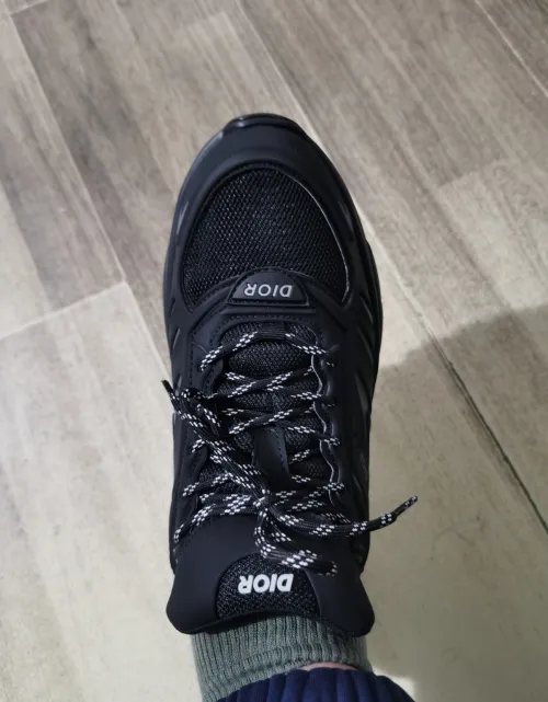 Dior B44 Blade Sneaker Black Technical Mesh and Black Technical Fabric 3SN306ZZY_H981 review 