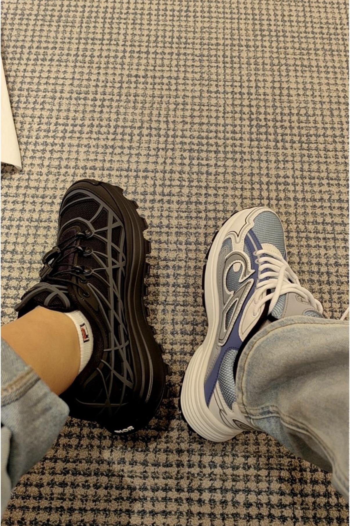 Dior B30 Blue Mesh White Technical Fabric 3SN279ZRD-H065 review Kenneth taylor