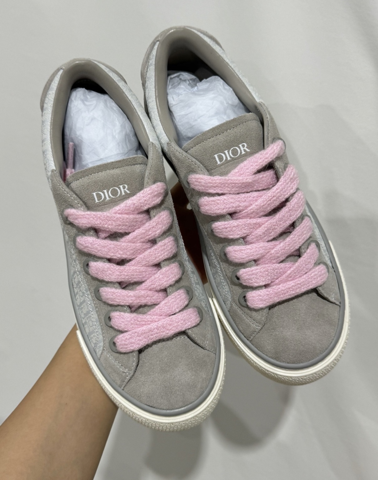Dior B33 Sneaker Grey White Oblique Jacquard 3SN272 ZIR1 6536 review Rjay Pera