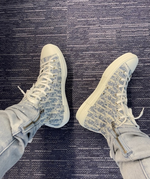 Dior B23 HT Oblique Transparency Electric Embroidered Benim 3SN272ZIR 16536 review 