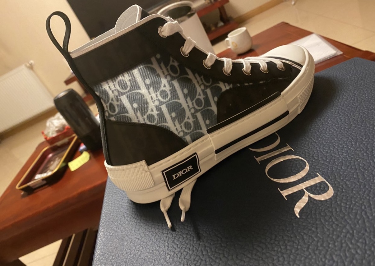Dior B23 HT Oblique Gaobang Black and White 3SN272ZIR 16536 review Kaleb Clark