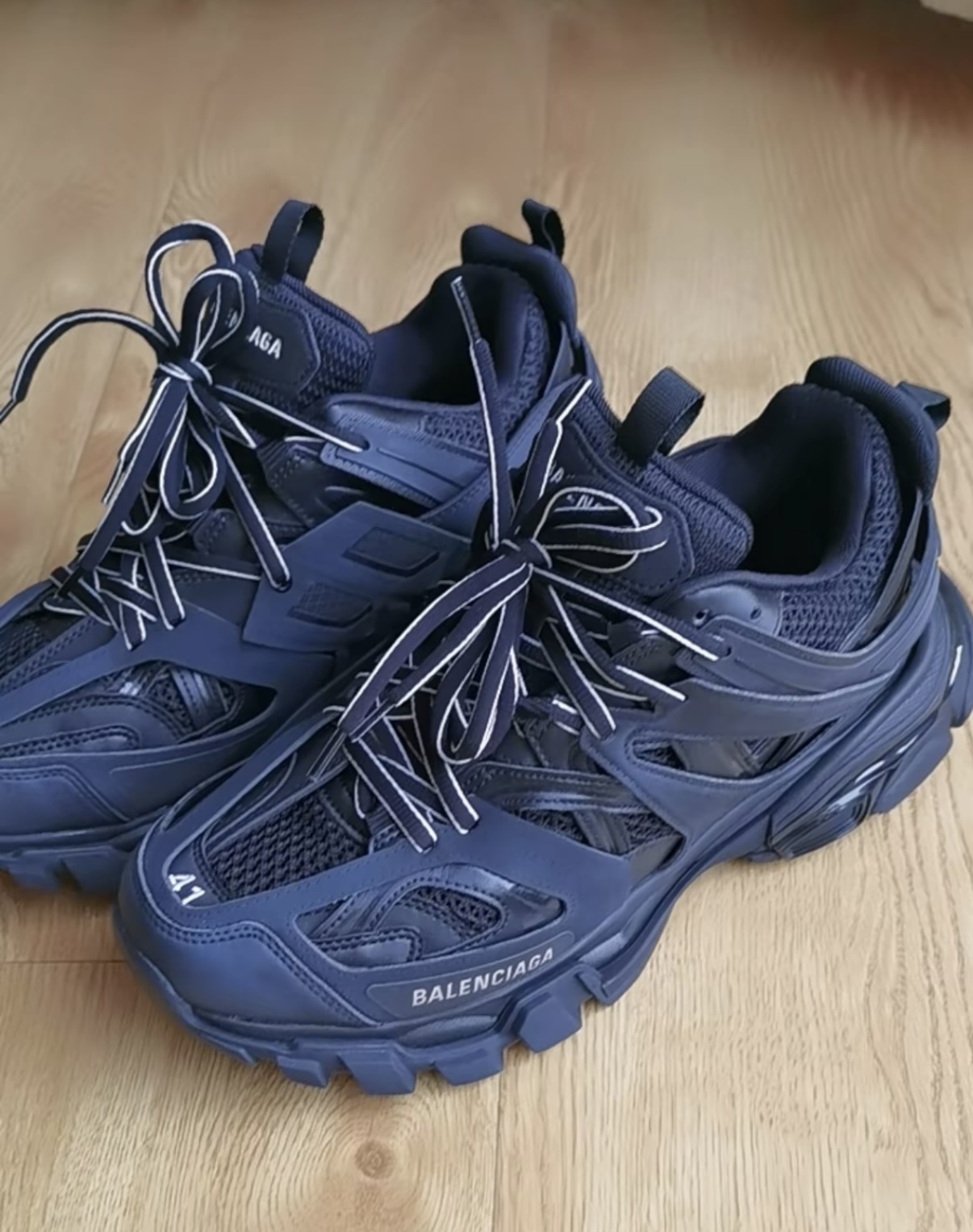 Balenciaga Track Tess Sapphire Blue (LED) 542023 W2LA1 4107 review Adrian Lalsa