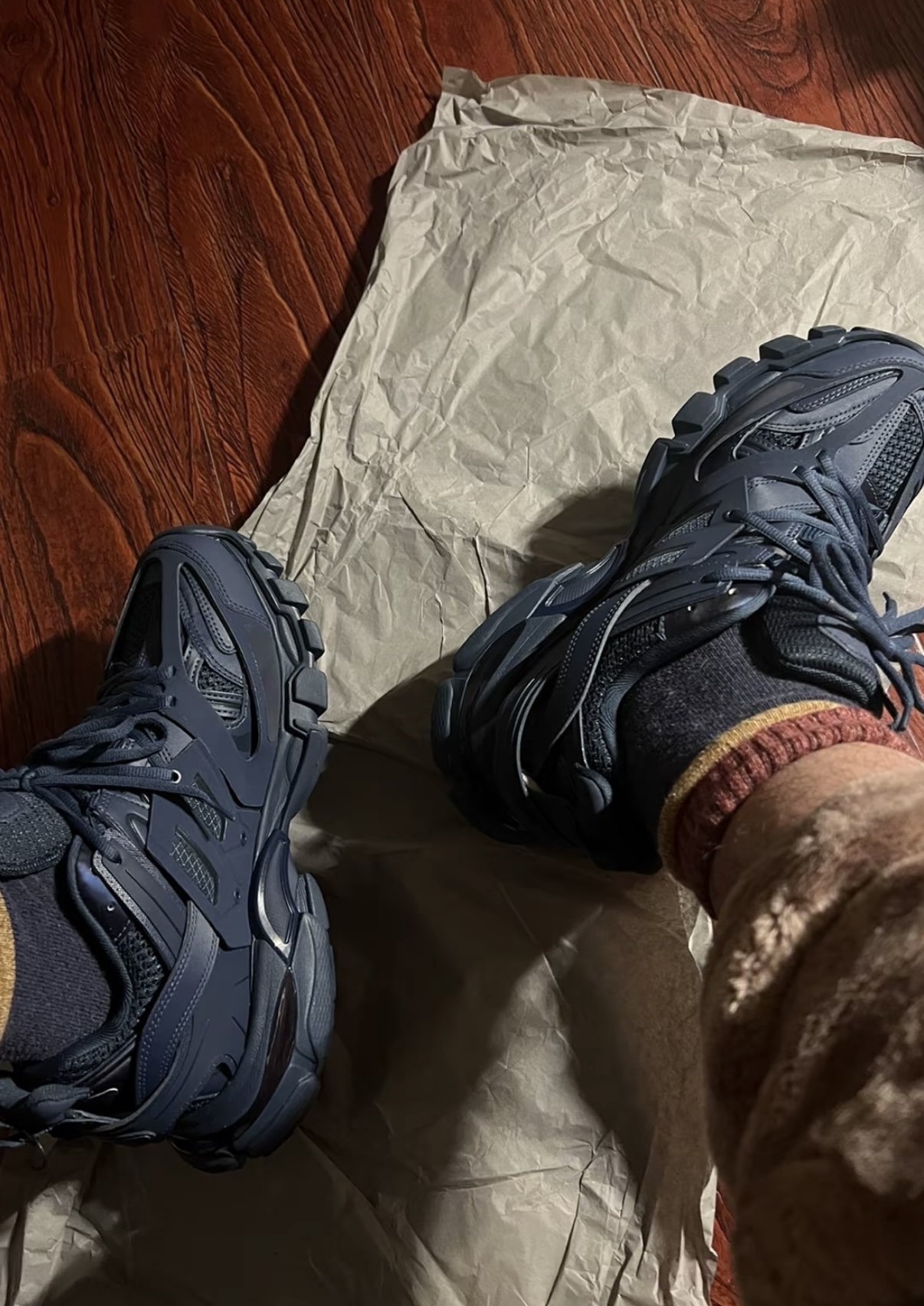 Balenciaga Track Tess Sapphire Blue (LED) 542023 W2LA1 4107 review Cole Clement