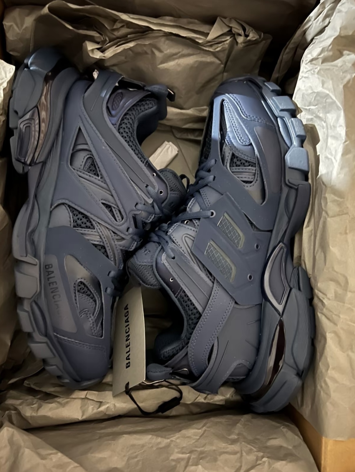 Balenciaga Track Tess Sapphire Blue (LED) 542023 W2LA1 4107 review Deni Doech