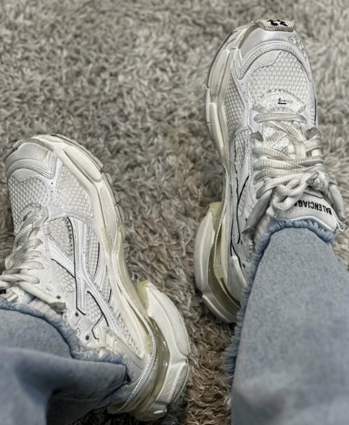 Balenciaga Runner Sneaker White 677402 W3RB1 9000 review Salvador Jaramillo