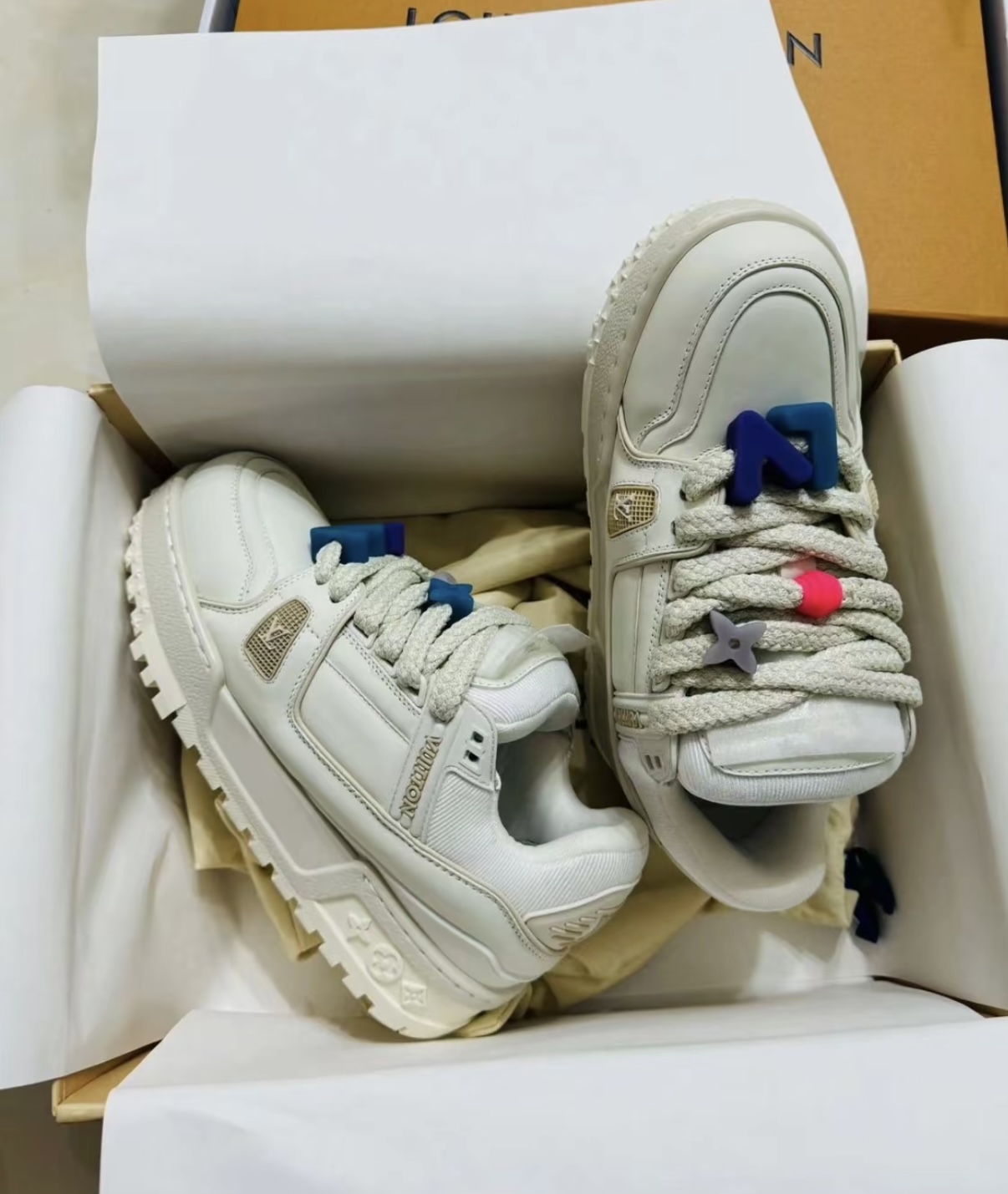 Louis Vuitton Trainer Black Rice White 1AB8RK review jaleele laing