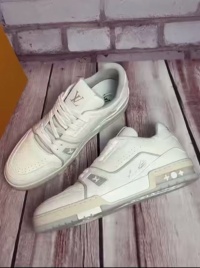 Louis Vuitton Trainer White Litchi Pattern FD0221 review Wonchang Jang