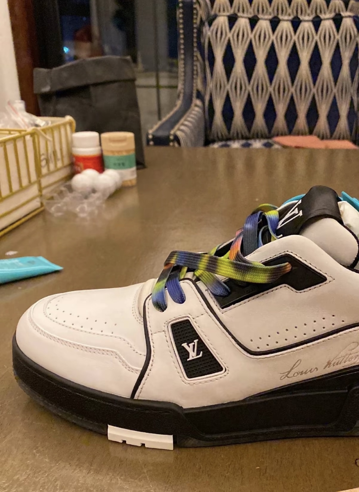 Louis Vuitton Trainer Black and White 1A9ADA review Tomer Solomon