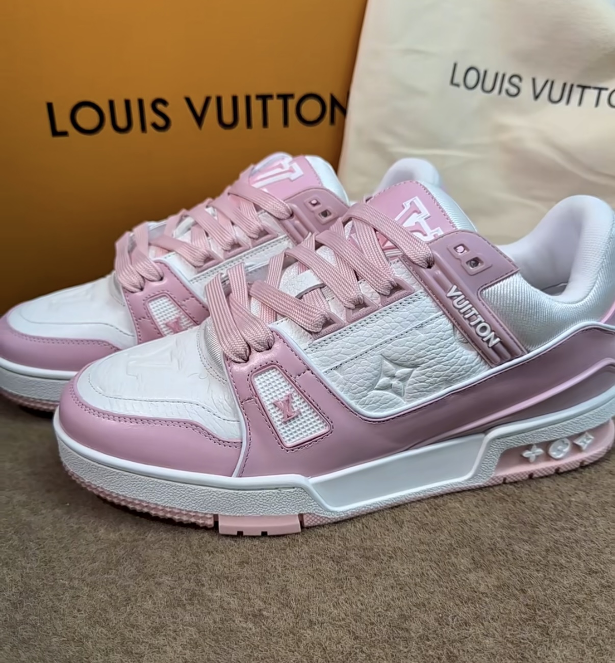 Louis Vuitton Trainer Rose Pink VL0231 review Jeremy Esquivel Gonzalez