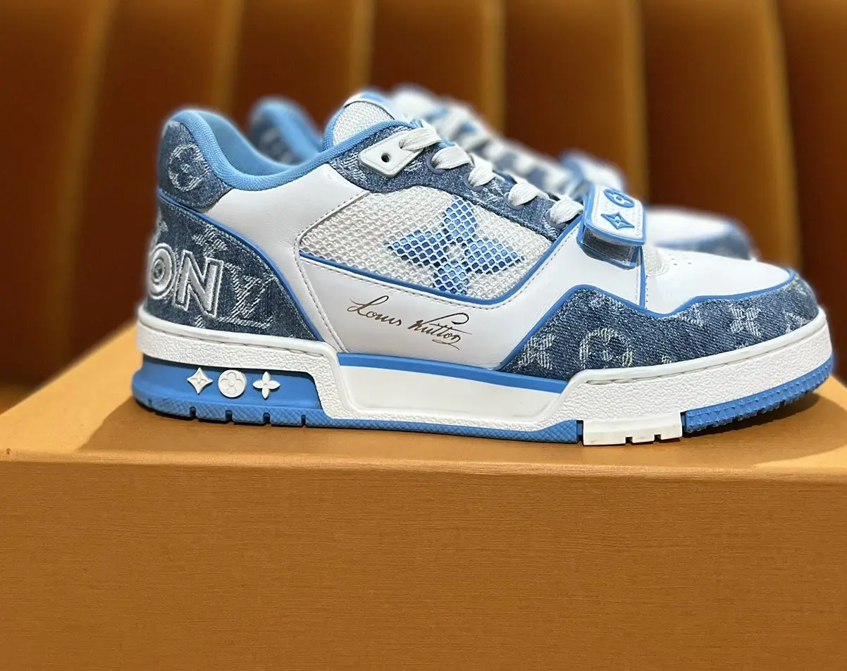 Louis Vuitton Trainer Blue Cloth Surface GO0232 review Dimitrios Chatsidis