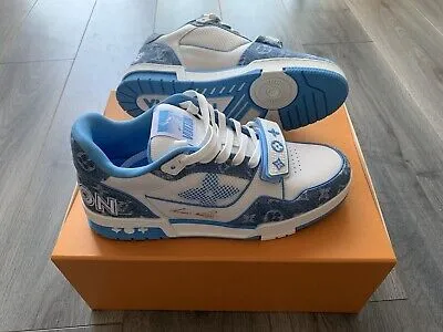 Louis Vuitton Trainer Blue Cloth Surface GO0232 review Ahmad Suleiman