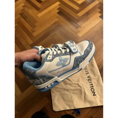 Louis Vuitton Trainer Blue Cloth Surface GO0232 review Philipp Kuffner