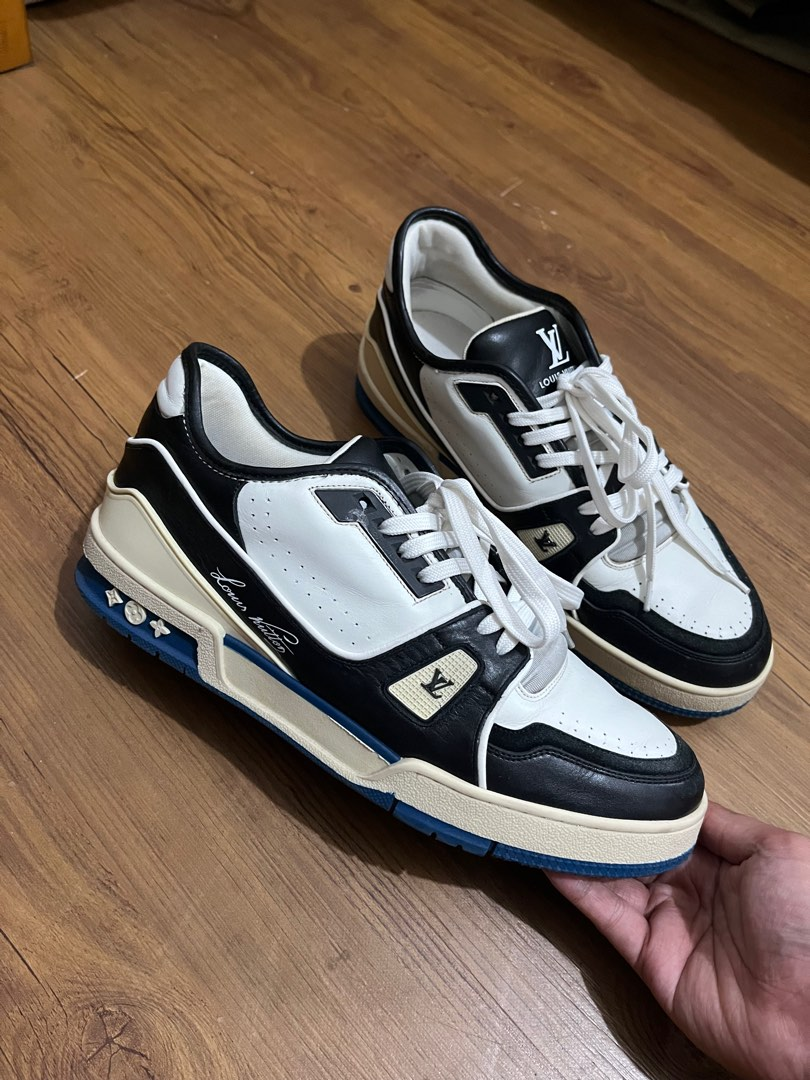 Louis Vuitton Trainer Black Blue GO1220 review Charlie Bell