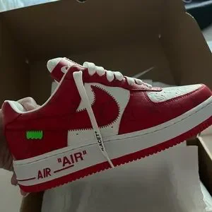 Louis Vuitton x Nike Air Force 1 White Red MS0232 review Gabriel Sanchez-Zavala