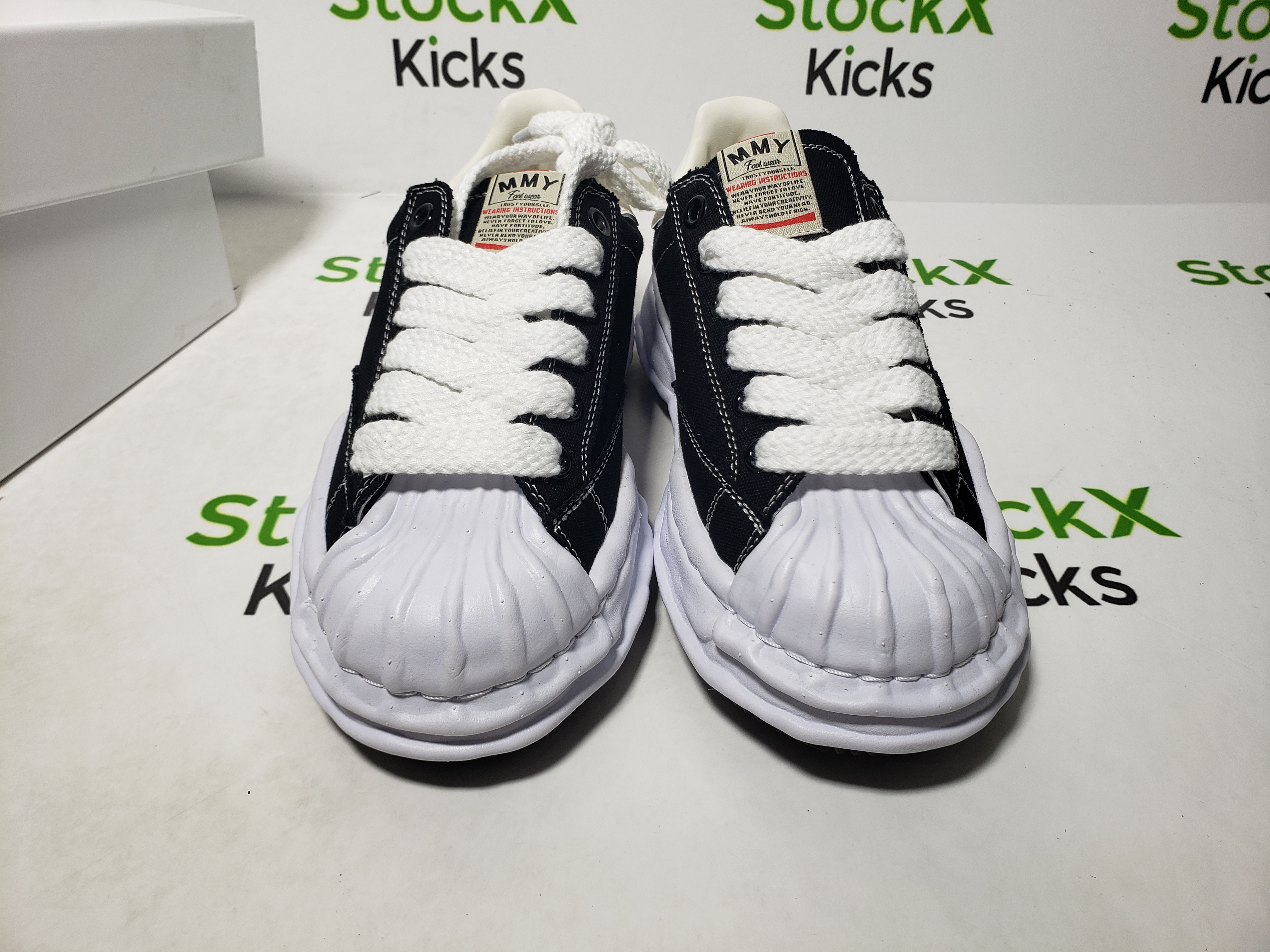 Maison MIHARA YASUHIRO Vintage White Black NO.790 review Stockxkicks 02