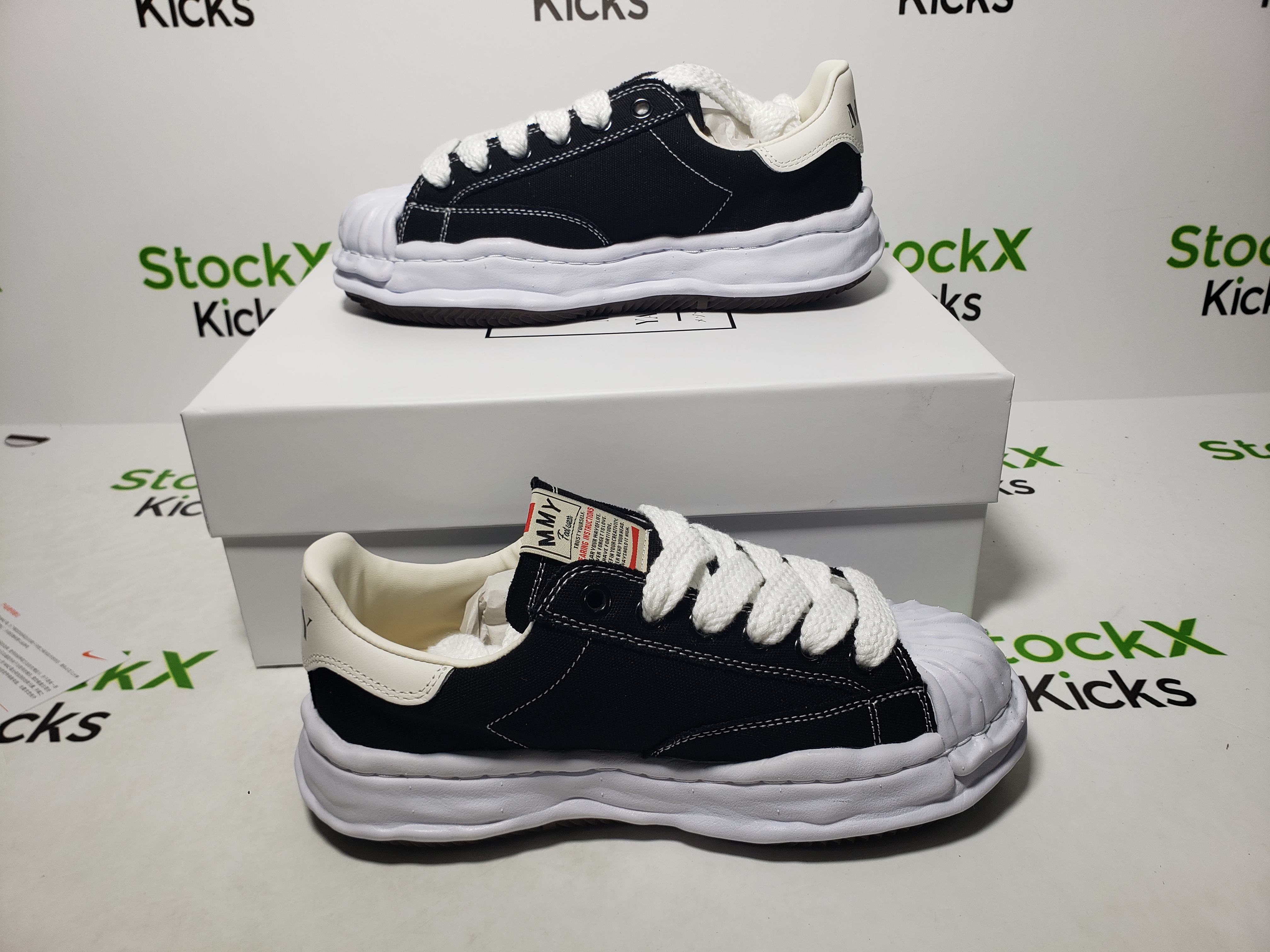 Maison MIHARA YASUHIRO Vintage White Black NO.790 review Stockxkicks 04