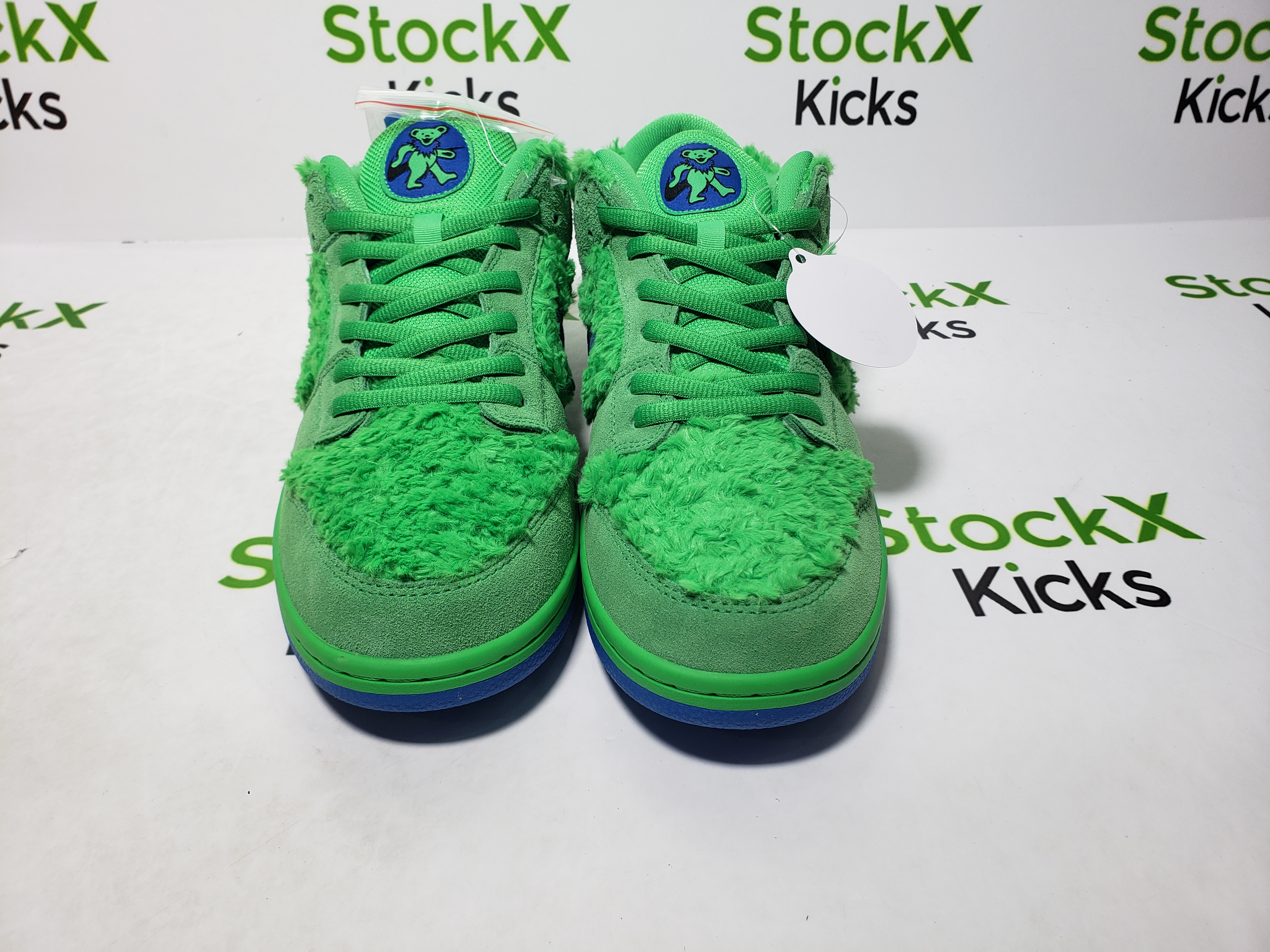PK God Batch Nike SB Dunk Low Grateful Dead Bears Green CJ5378-300 review Stockxkicks 02