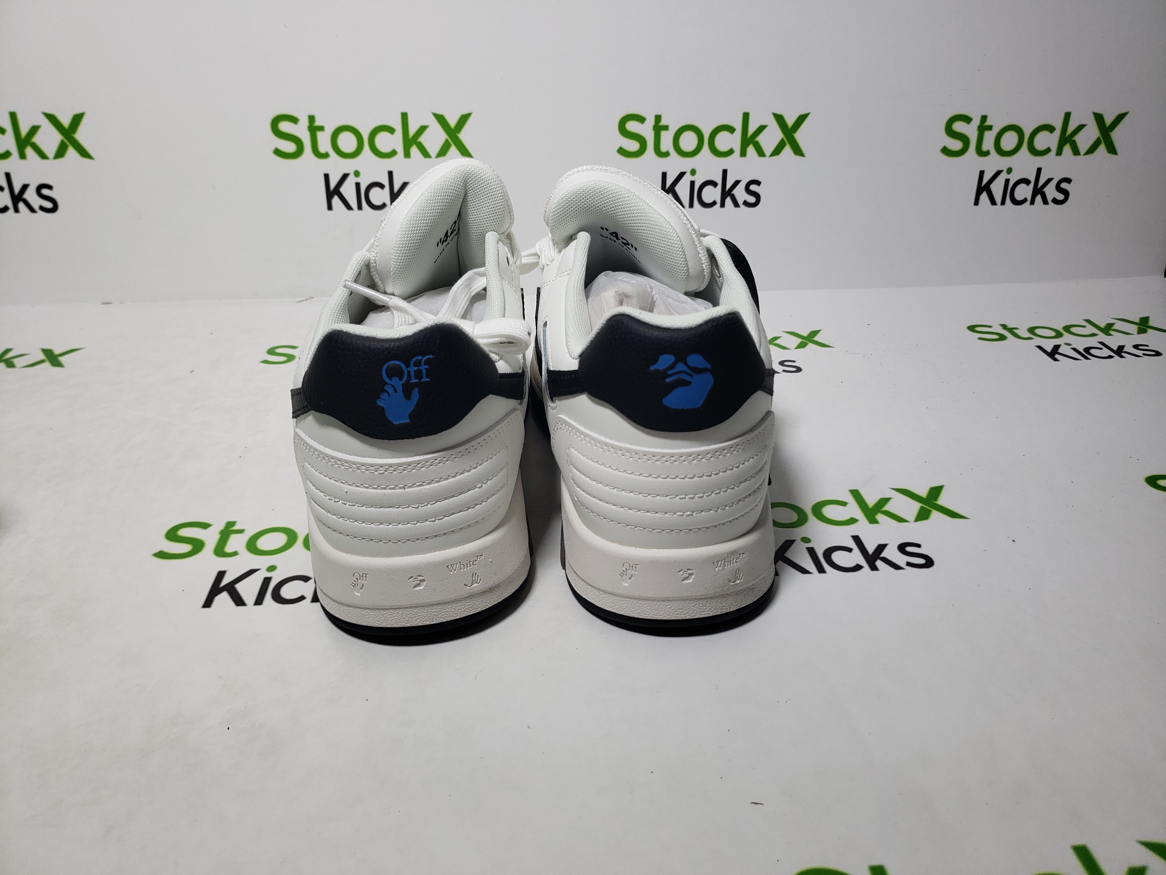 PK God Batch OFF-WHITE Out Of Office "OOO" Low White Black OMIA189C99LEA0040110 review Stockxkicks 01