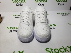 PK God Batch Louis Vuitton x Nike Air Force 1 Triple White LK0221 review Stockxkicks 03