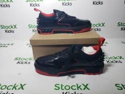 Christian Louboutin Astroloubi Sneakers Calf Leather And Suede Black Men 3230886H358 review Stockxkicks 04