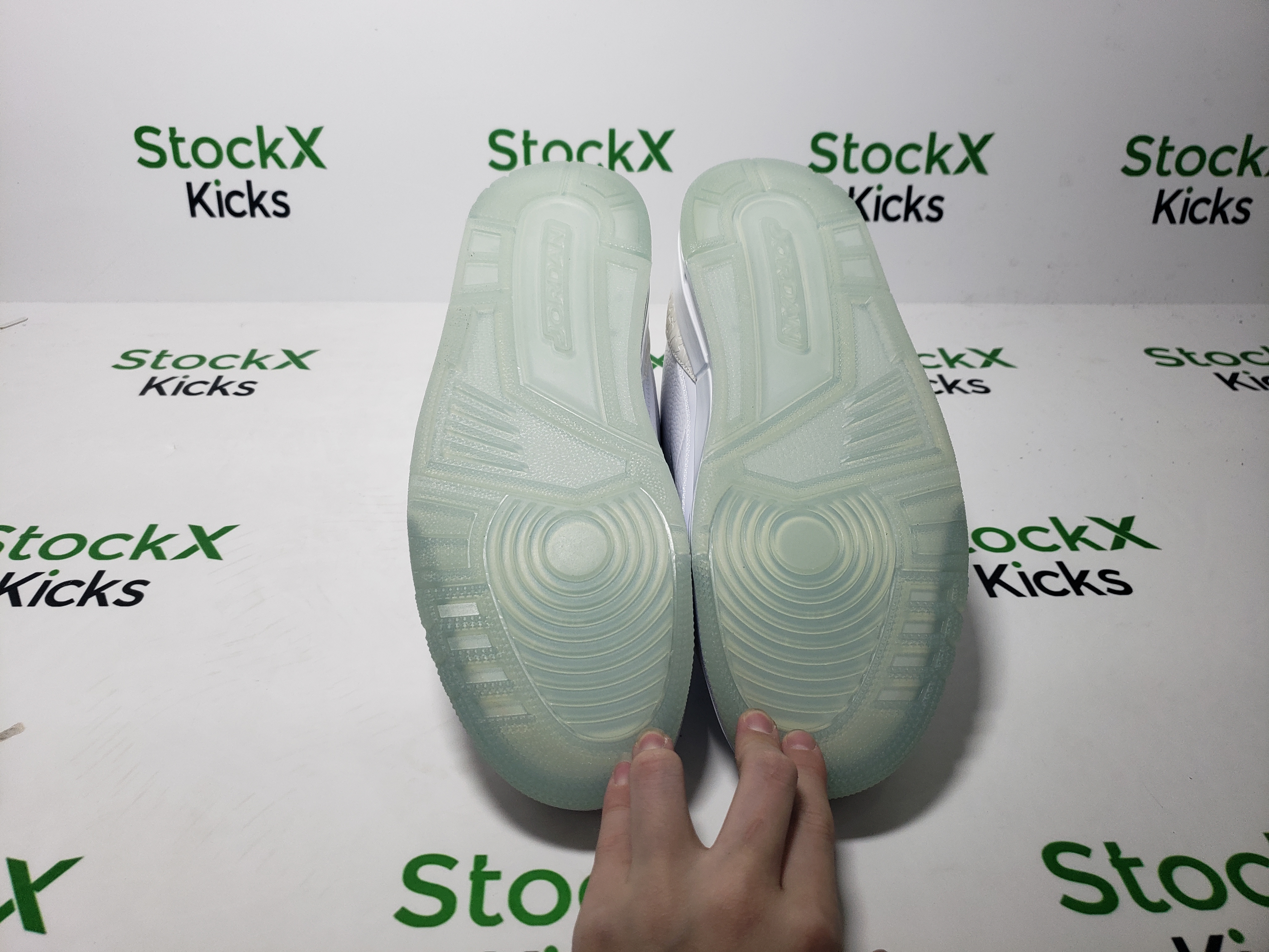 PK God Batch Air Jordan 3 Retro Pure White 136064-111 review Stockxkicks 06