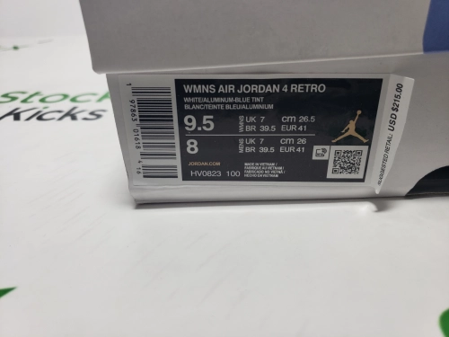 PK God Batch Air Jordan 4 Retro 'Forget Me Not' HV0823-100 review 