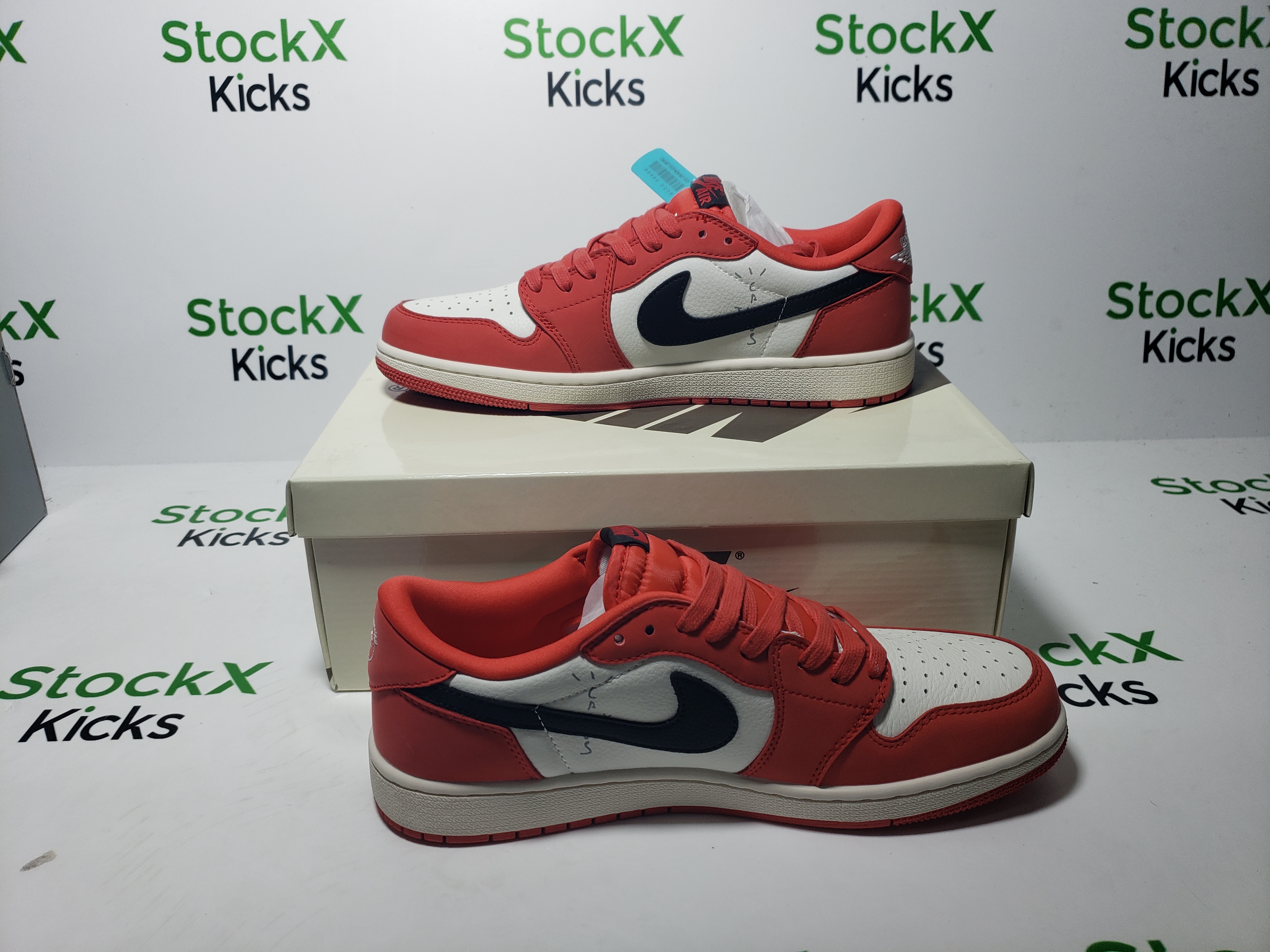 LJR Batch Air Jordan 1 Low Travis Scott  Red DM7688-100 review Stockxkicks 03