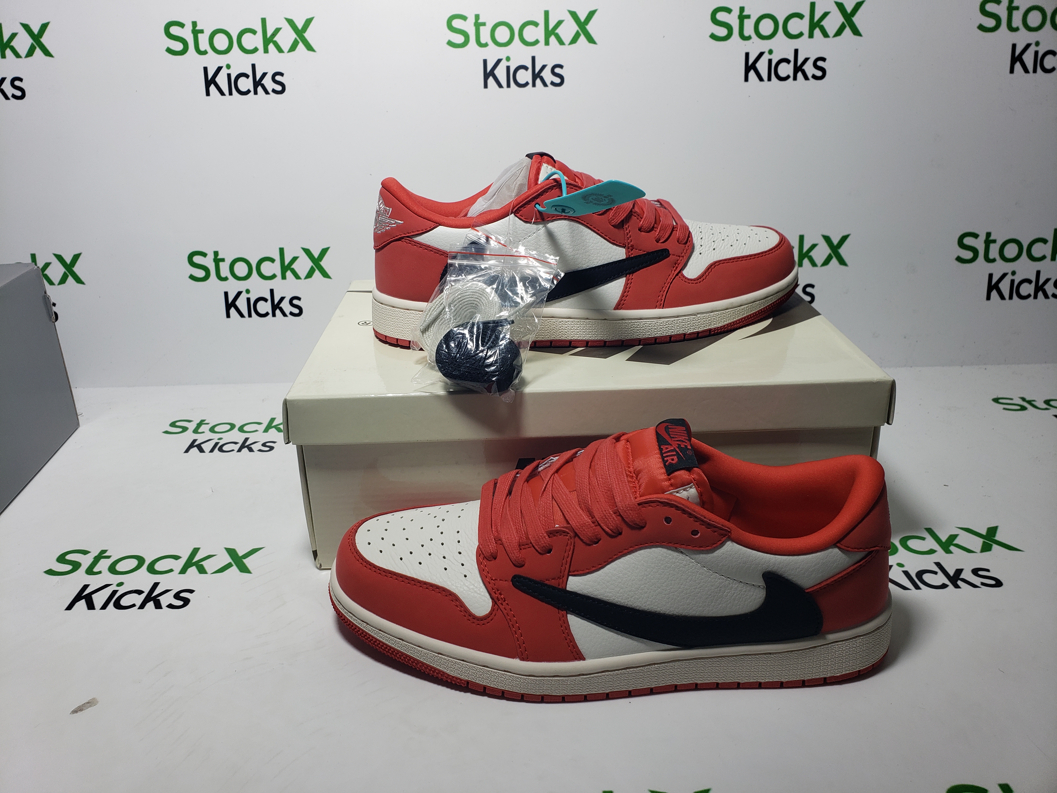 LJR Batch Air Jordan 1 Low Travis Scott  Red DM7688-100 review Stockxkicks 04
