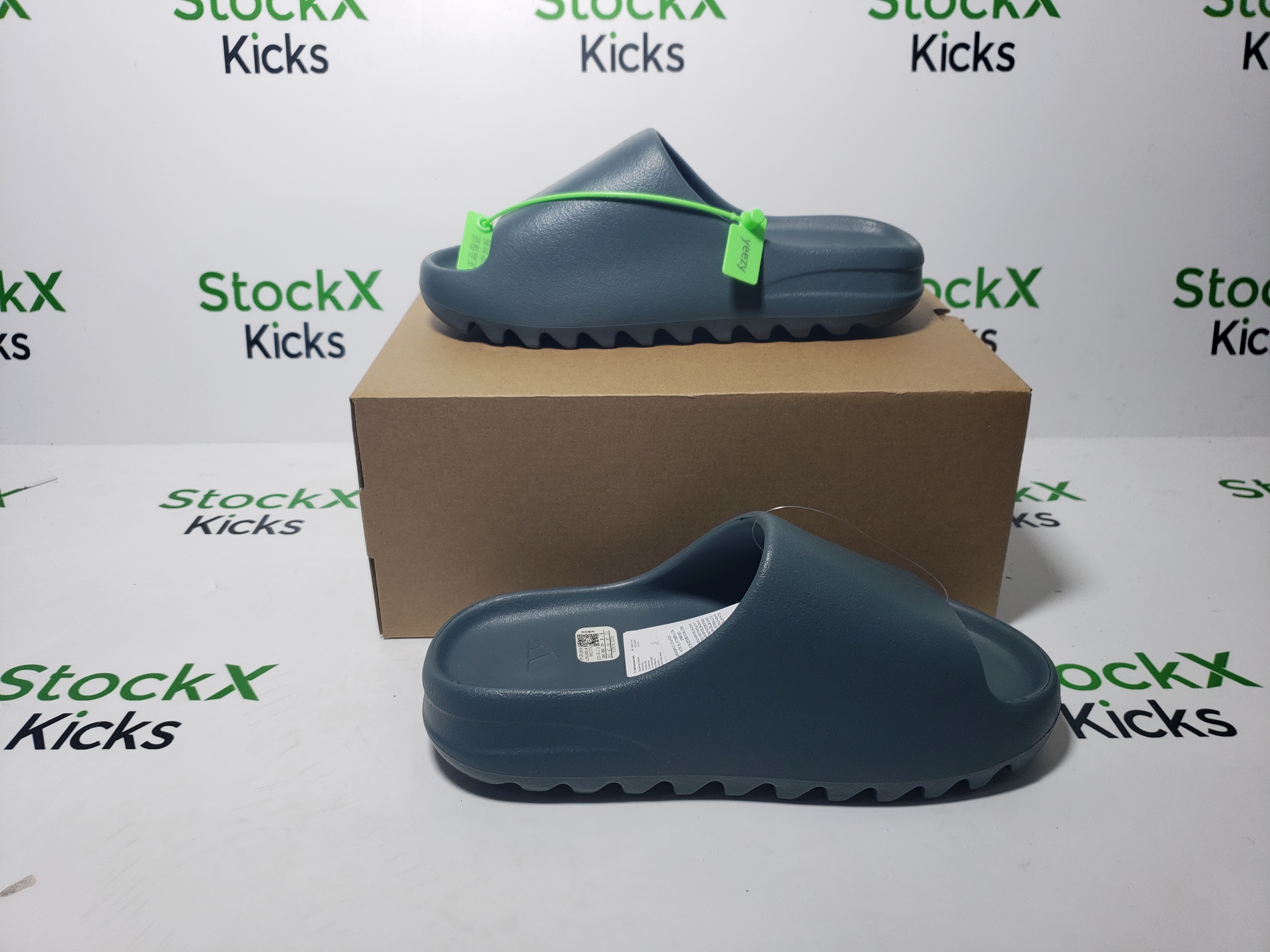 PK God Batch adidas Yeezy Slide Slate Marine ID2349 review Stockxkicks 03