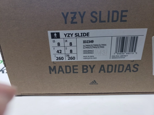 PK God Batch adidas Yeezy Slide Slate Marine ID2349 review 