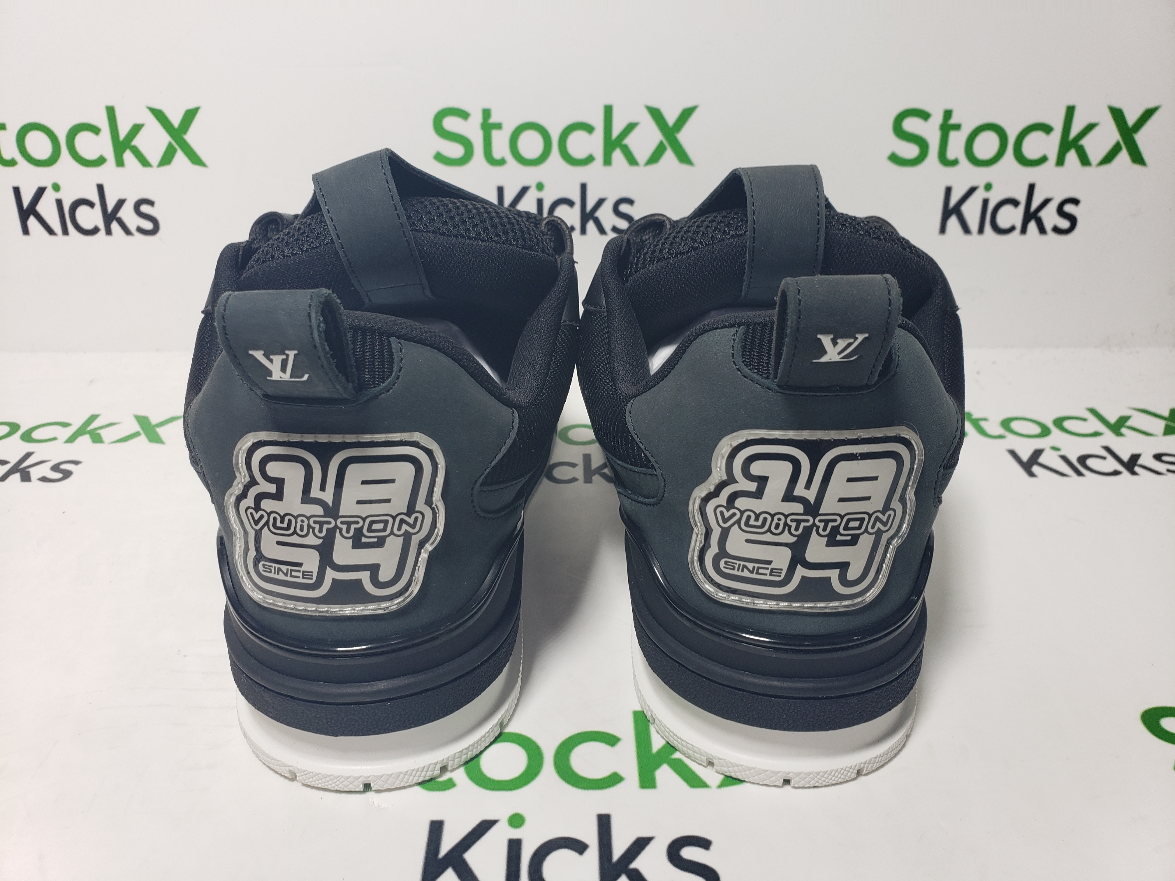 Louis Vuitton Skate Sneaker Leather lace up Fashionable Board Shoes Black 51BCOLRB review Stockxkicks 02