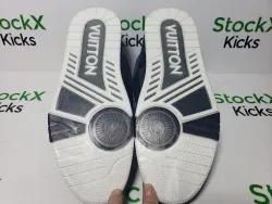 Louis Vuitton Skate Sneaker Leather lace up Fashionable Board Shoes Black 51BCOLRB review Stockxkicks 06