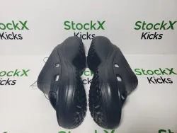 BALENCIAGA Pool Crocs Black 677389 W158E 1000 review Stockxkicks 05