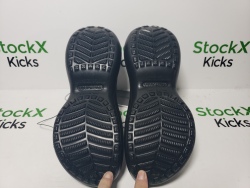 BALENCIAGA Pool Crocs Black 677389 W158E 1000 review Stockxkicks 06