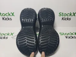 BALENCIAGA Pool Crocs Black 677389 W158E 1000 review Stockxkicks 06