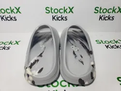 PK God Batch adidas Yeezy Slide Enflame Oil Painting White Grey GZ5553 review Stockxkicks  03