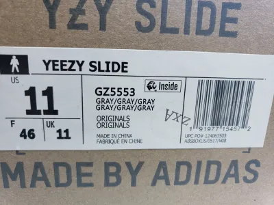 PK God Batch adidas Yeezy Slide Enflame Oil Painting White Grey GZ5553 review Stockxkicks  00