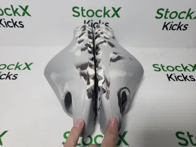 PK God Batch adidas Yeezy Slide Enflame Oil Painting White Grey GZ5553 review Stockxkicks  04